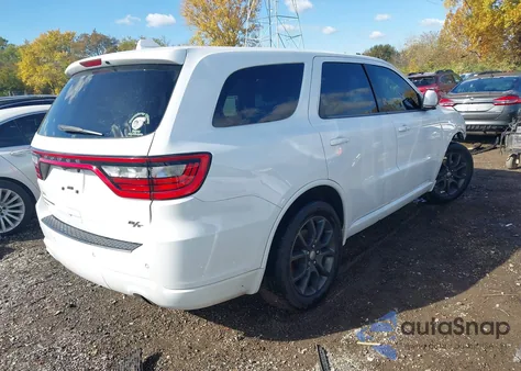 2017 Dodge Durango R/T Awd из США, поврежденный, VIN 1C4SDJCT8HC634756